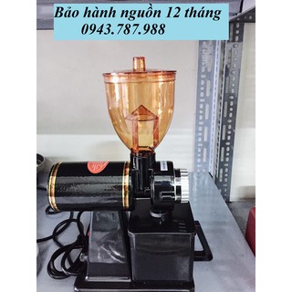 MÁY XAY CAFE LOẠI 1 CÓ PHỄU CHỐNG TẮC Máy xay cafe mini 600N