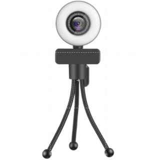 Webcam 1080p 2k 4k Hd Có Đèn Cho Máy Tính