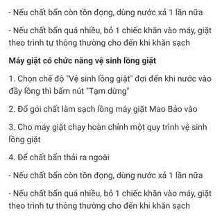 Tẩy Lồng Giặt Mao Bao ion Bạc Nâng Cấp Mới 300g+6g