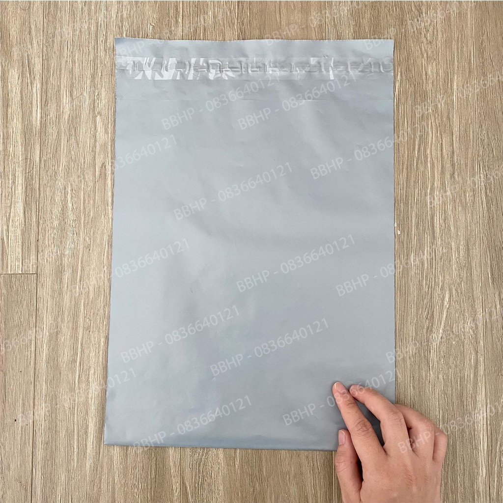 1KG Túi gói hàng niêm phong size 25x35cm đóng hàng chuyển phát nhanh có mép dán sẵn