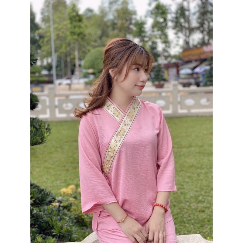 ĐỒ LAM ĐI CHÙA  NHẬT NƠ VẢI TUYẾT NHUNG GIÁ RẺ VÔ ĐỊCH