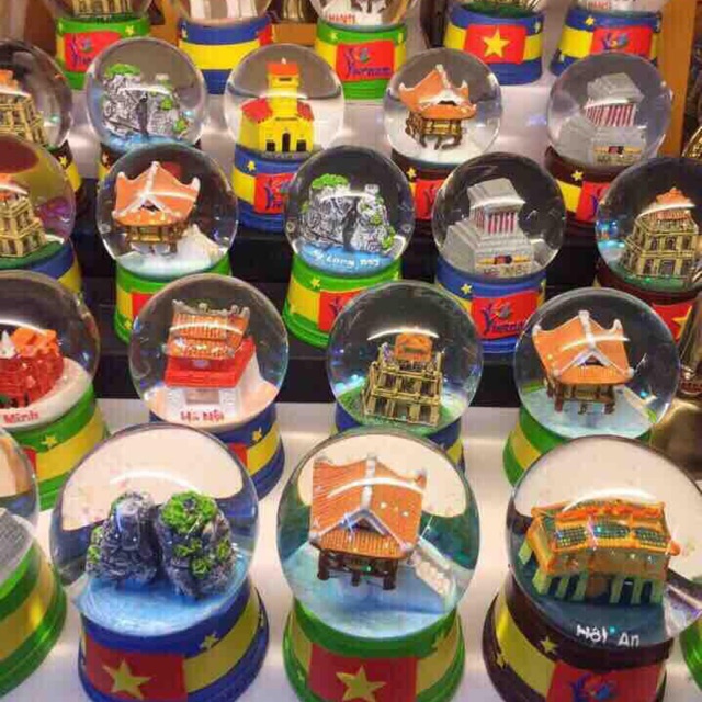 Quả cầu tuyết địa danh việt nam