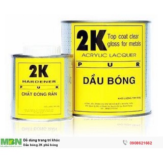 DẦU BÓNG 2K HỆ ACRYLIC - BẢO TRÂN