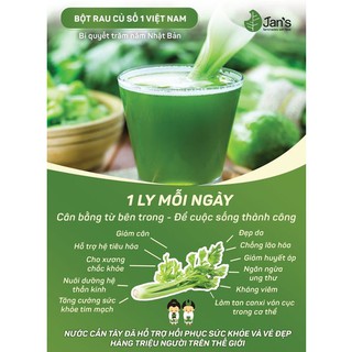 Bột cần tây sấy lạnh Jan’s 60g