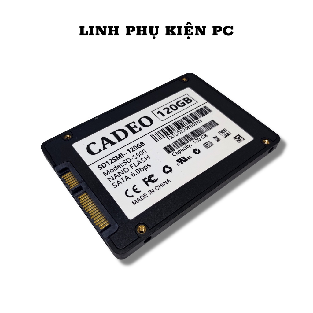 Ổ Cứng SSD CADEO 240G/256GB SATA III Hàng Chính Hãng Bảo Hành 36 Tháng | BigBuy360 - bigbuy360.vn