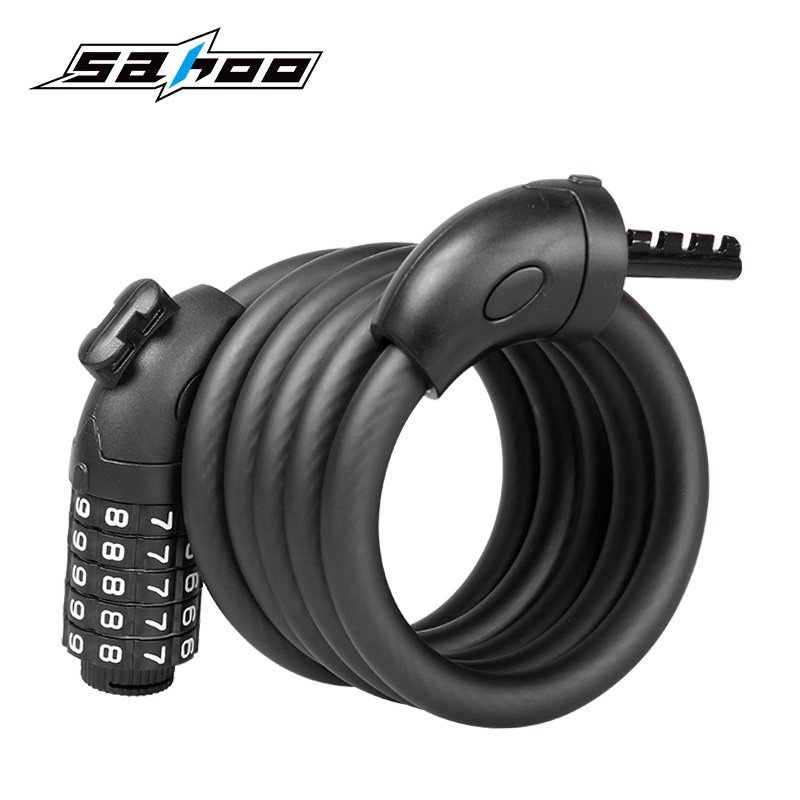 KHOÁ XE ĐẠP 5 SỐ SAHOO CHÍNH HÃNG [Chính Hãng]