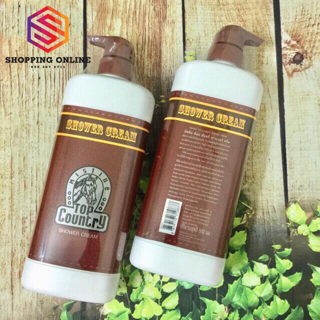 Sữa Tắm Ngựa Nâu Mistine Top Country Thái Lan - 500ml