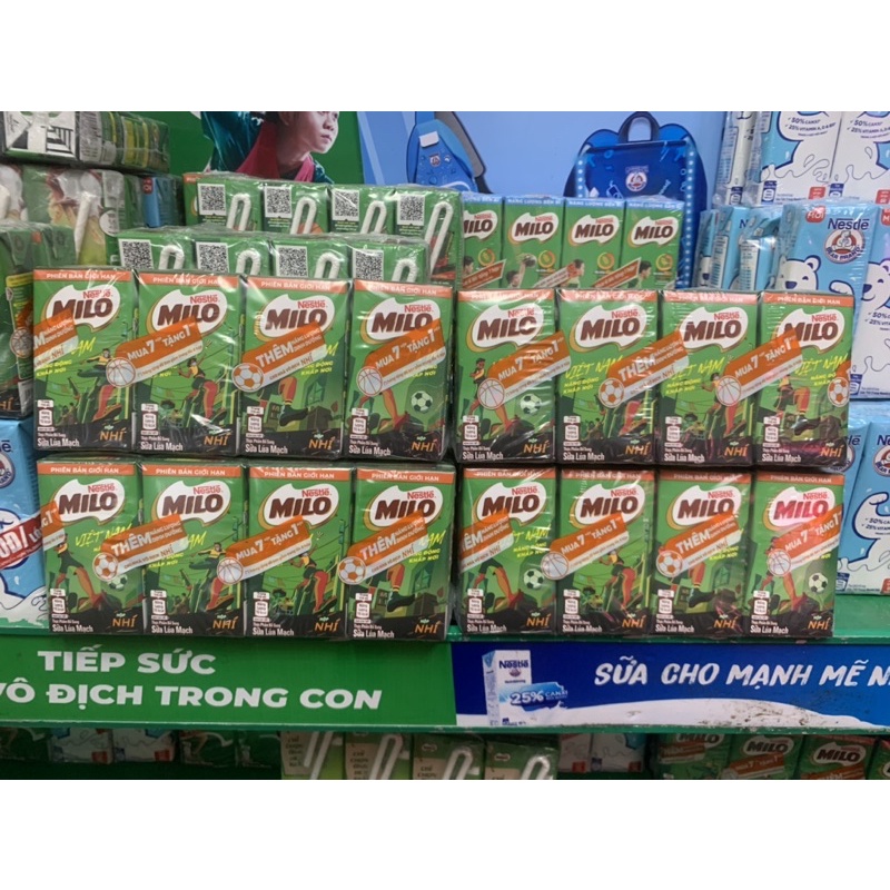 Lốc 8 Hộp Sữa Nestle Milo 110Ml