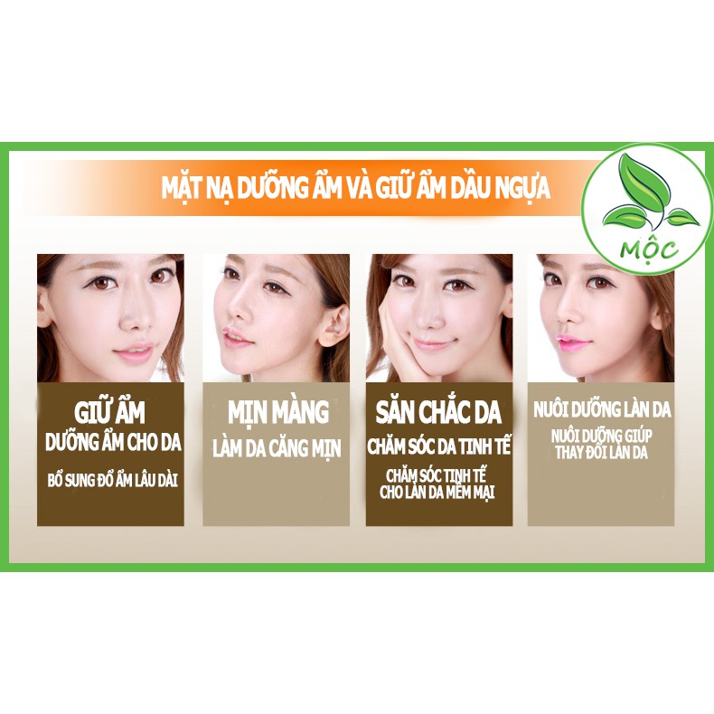 Mặt NẠ Dưỡng Da, TRẮNG DA Dầu Ngựa Bioaqua 1 Miếng 40g | BigBuy360 - bigbuy360.vn