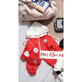 Set bộ cho bé kèm túi gấu
