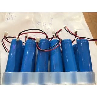 Combo 10 viên pin 18650 - 3.7v - jack cắm 2.0