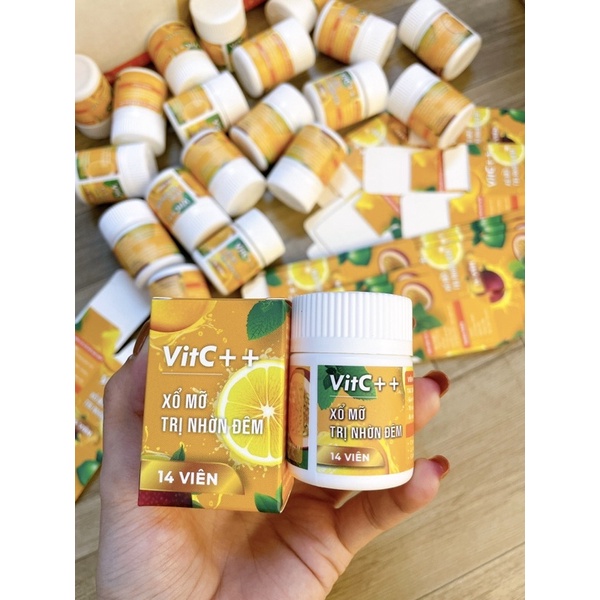 Detox xổ mỡ VitC+++ 14 viên