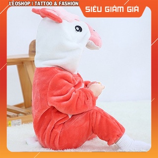 Bộ Đồ Thú Cho Bé 0-3 tuổi ❤️ Bộ Đồ Thú Unicorn Hồng ❤️ FREESHIP ❤️