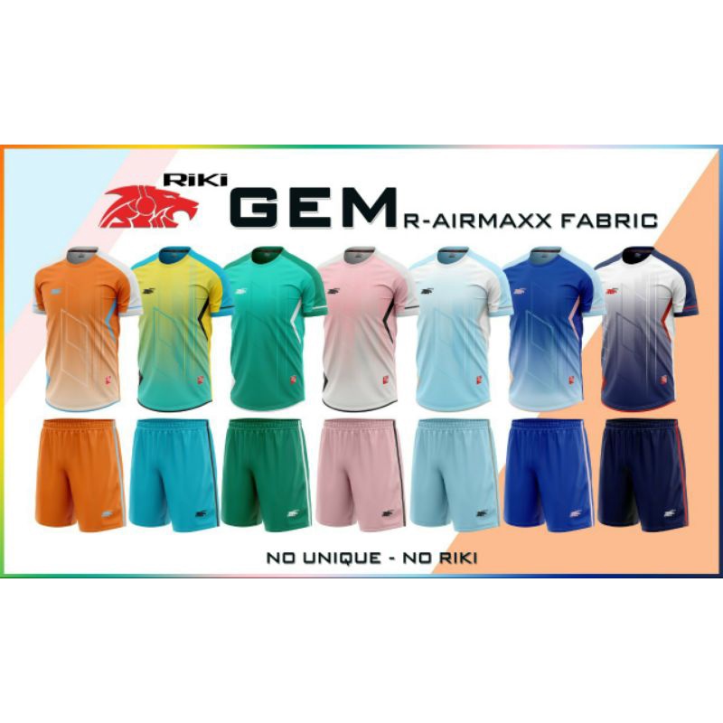 BỘ ĐỒ ĐÁ BÓNG RIKI GEM