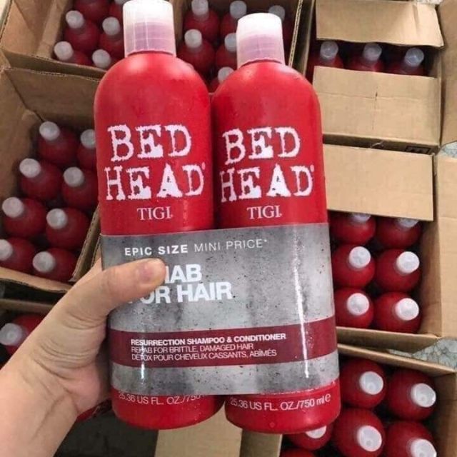 Dầu cặp gội xả Tigi đỏ