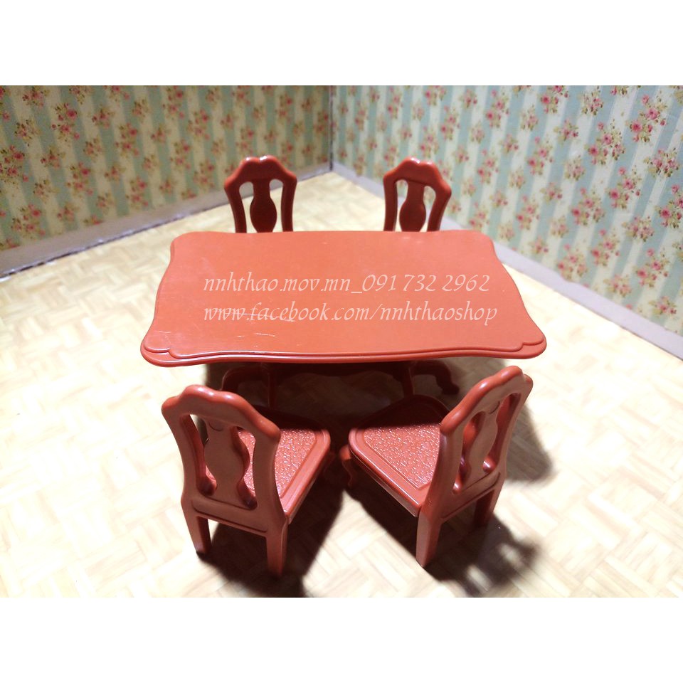 Miniature_bộ bàn ghế