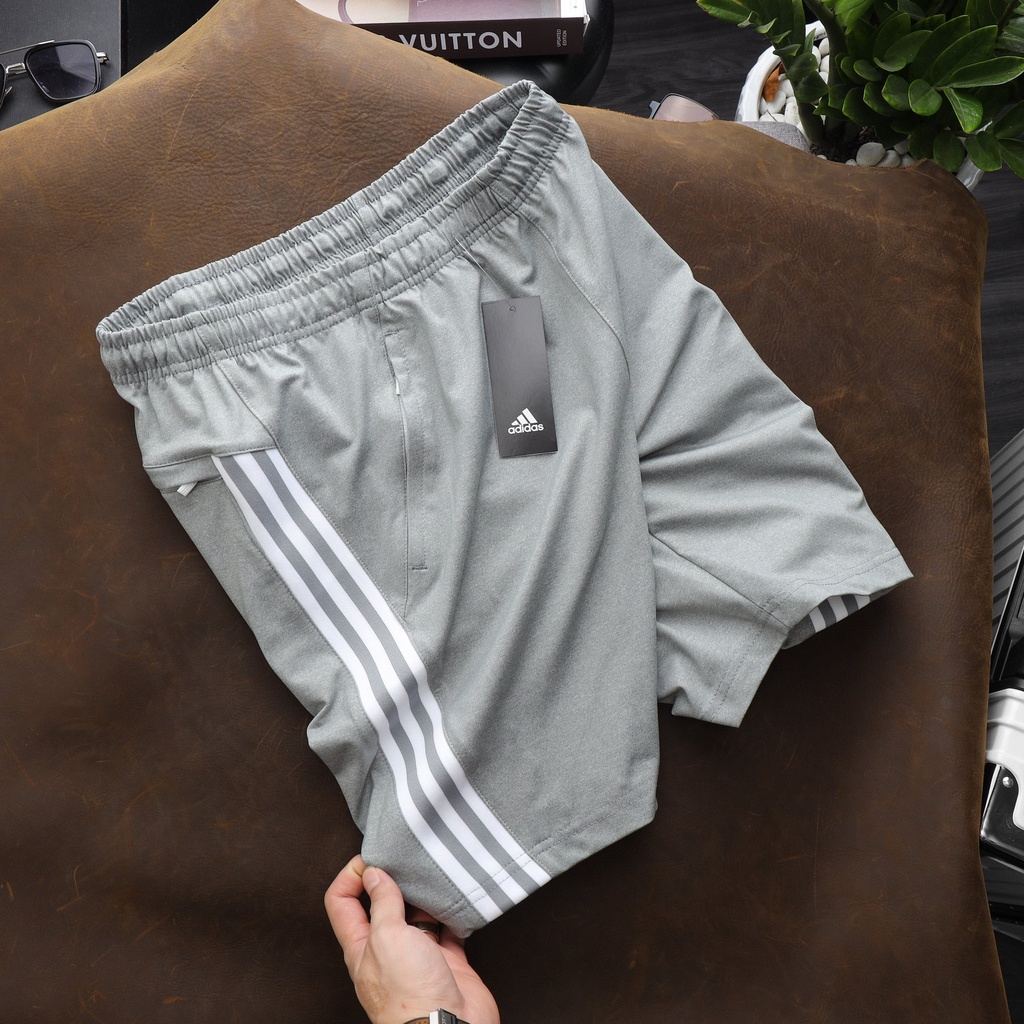 Quần Short A.D.I.D.A.S 3 sọc chéo logo AD