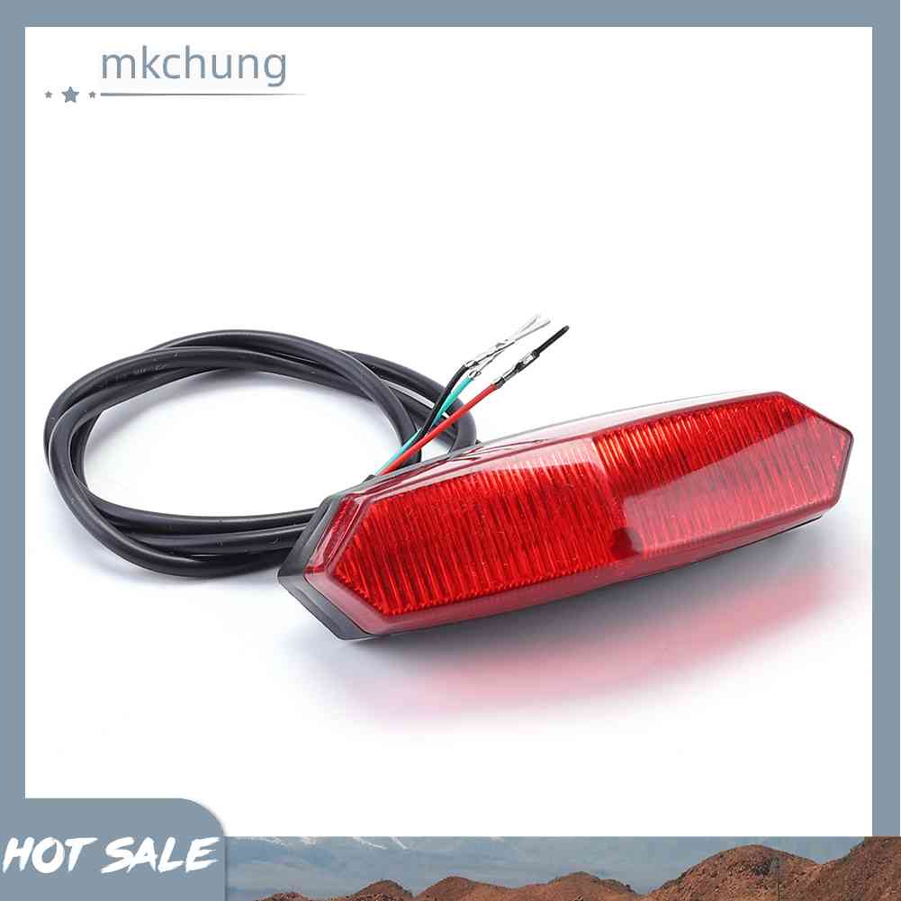 Đèn LED An Toàn Phía Sau Xe Đạp Điện Ebike