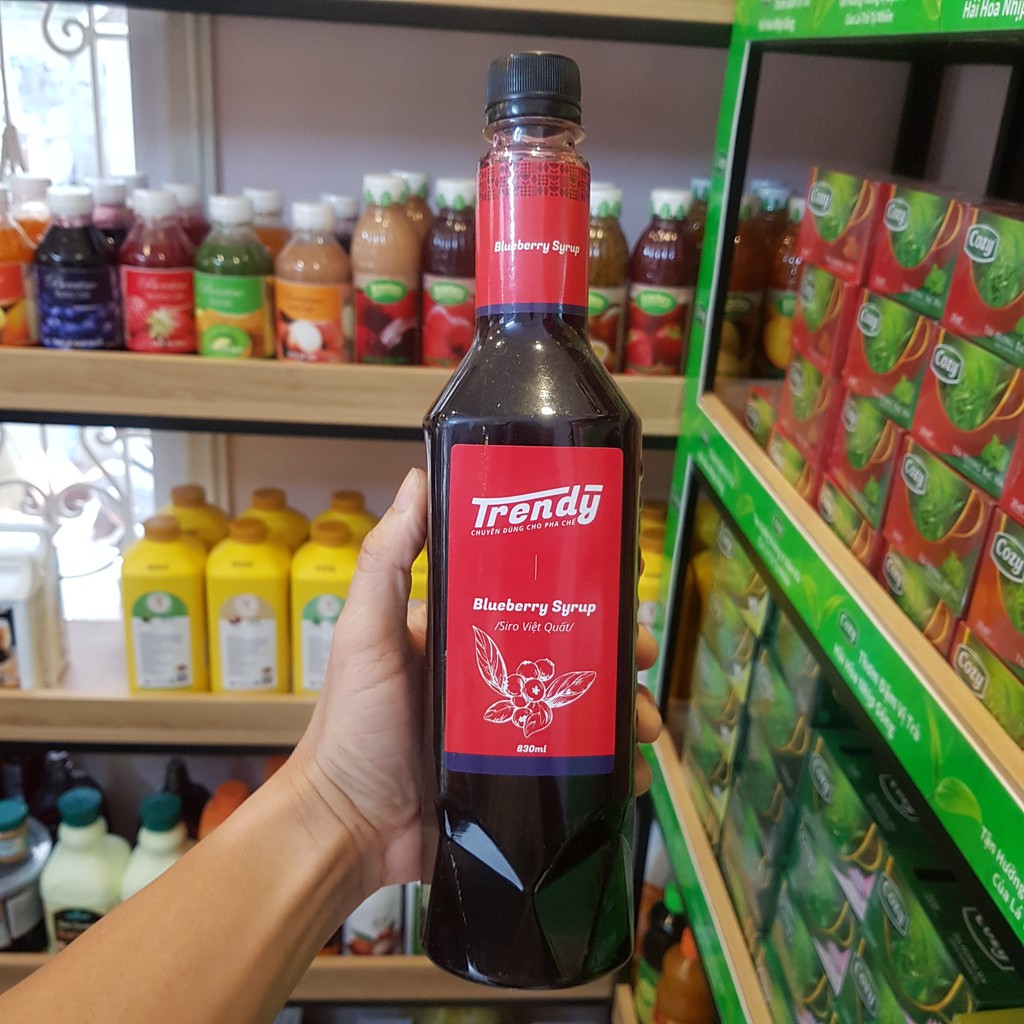 Siro Trendy các hương chai 830ml