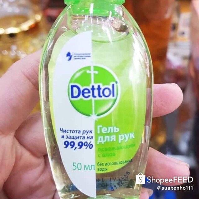 ( Sẵn 100c ) Gel Dettol - Rửa Tay Diệt khuẩn 99,99% | BigBuy360 - bigbuy360.vn
