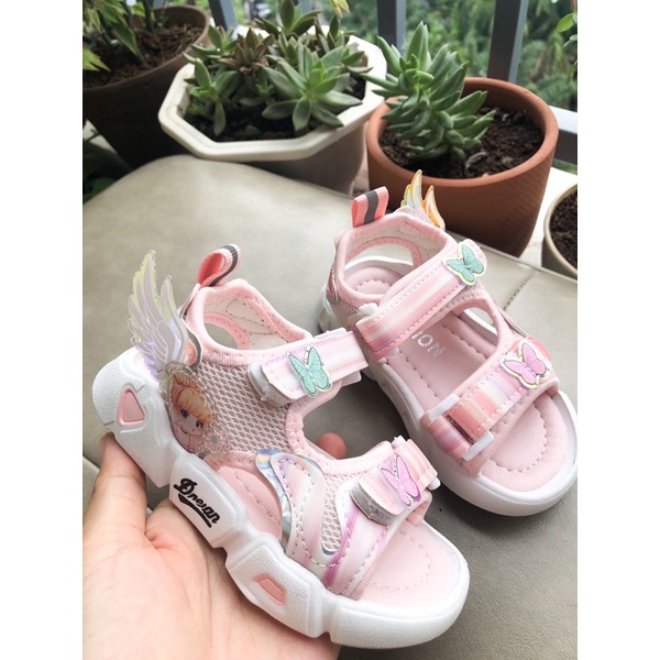 Giày sandal bé trai, bé gái có 3 màu-2