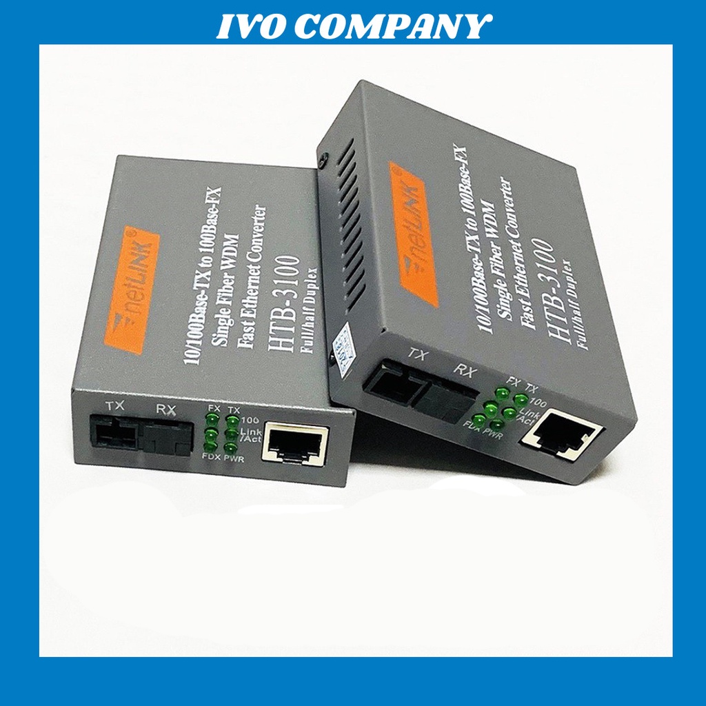 COMBO 5 Cặp Converter 100Mbps Netlink HTB-3100A+B