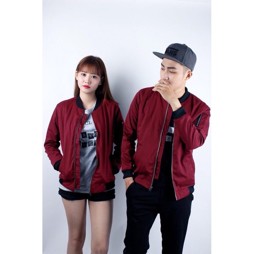 [Hàng chuẩn] Áo bomber áo khoác kaki nam nữ | BigBuy360 - bigbuy360.vn