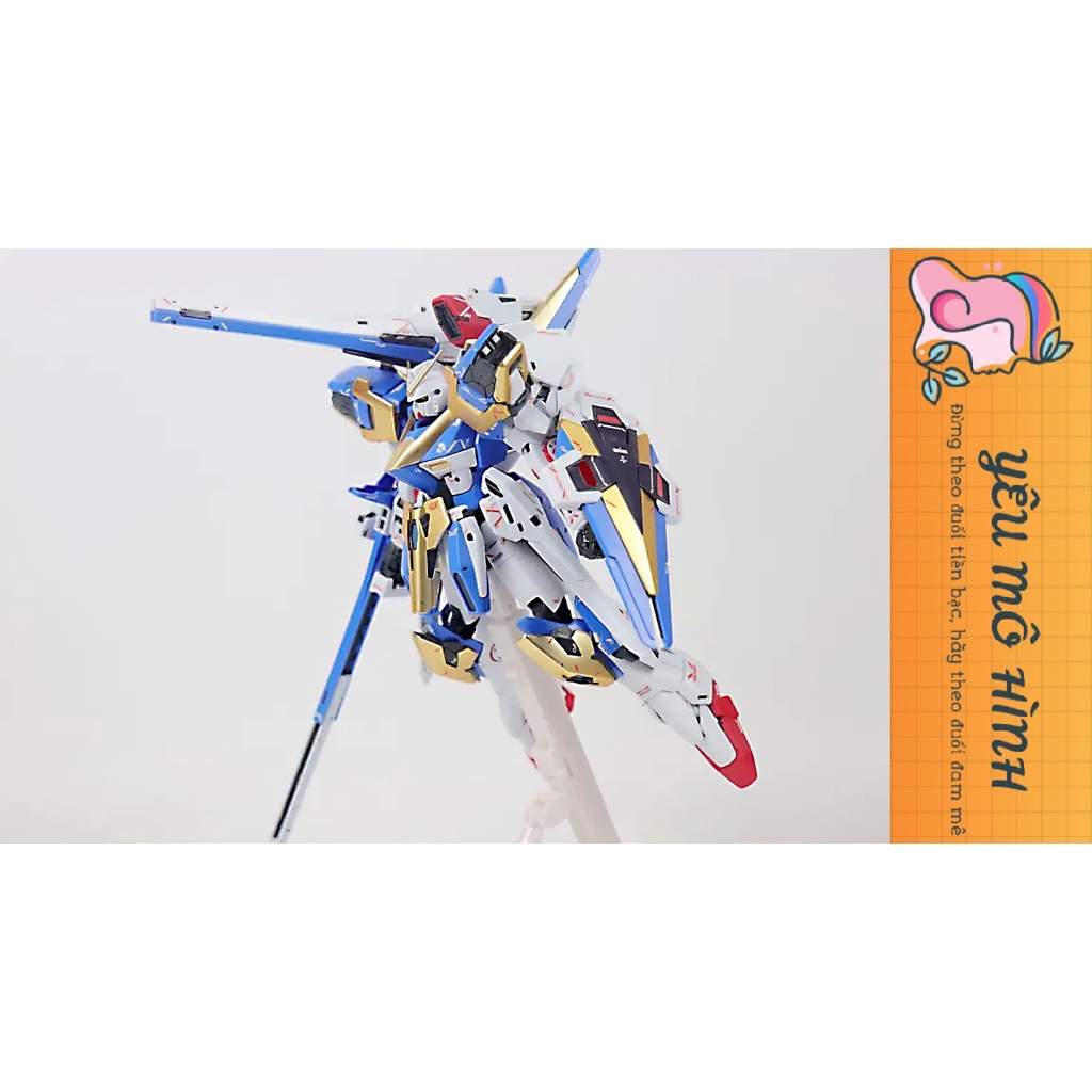 Gundam MG Victory 2 Assault Buster V2 AB Tặng kèm Base trưng bày và Decal nước