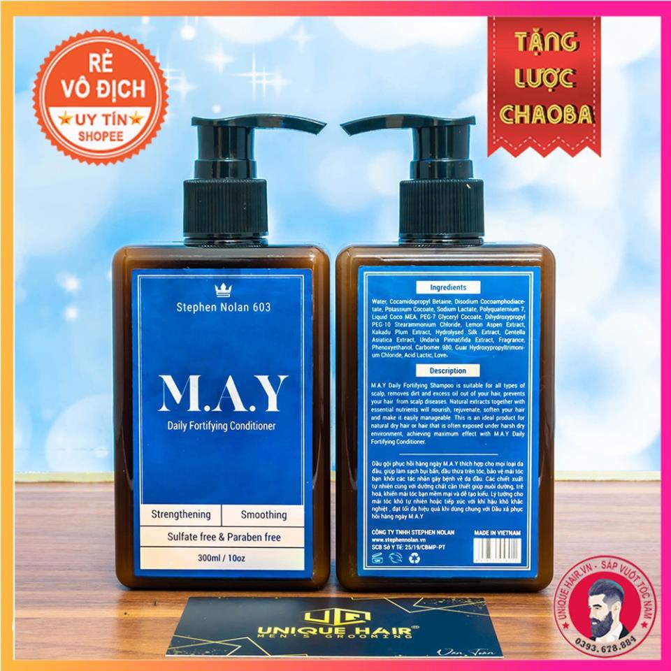 Dầu xả M.A.Y – Daily Conditioner | Size 300ml