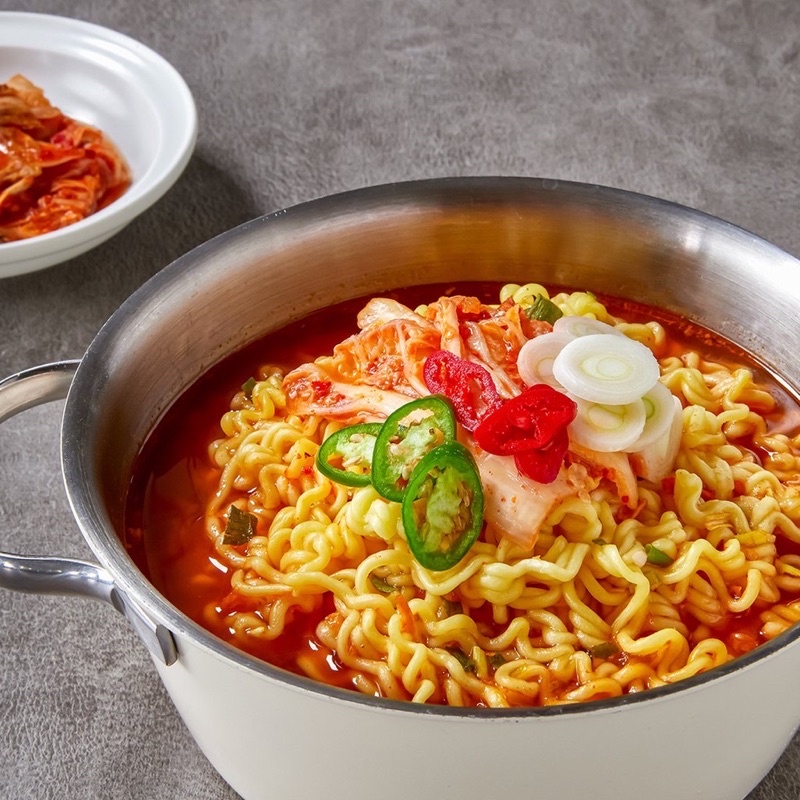 Mì kim chi lốc 8 gói Ottogi