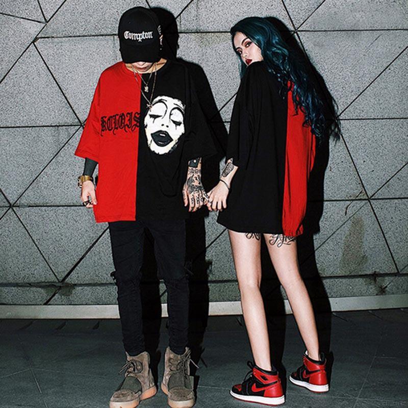 Áo Thun Tay Lỡ Cổ Tròn Thiết Kế Hợp Thời Trang