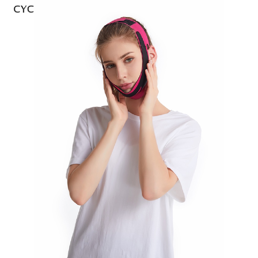 CYC Elastic Face Shaper Slimming V Line Chin Cheek Lift Up Belt Facial Massage Band Beauty CY