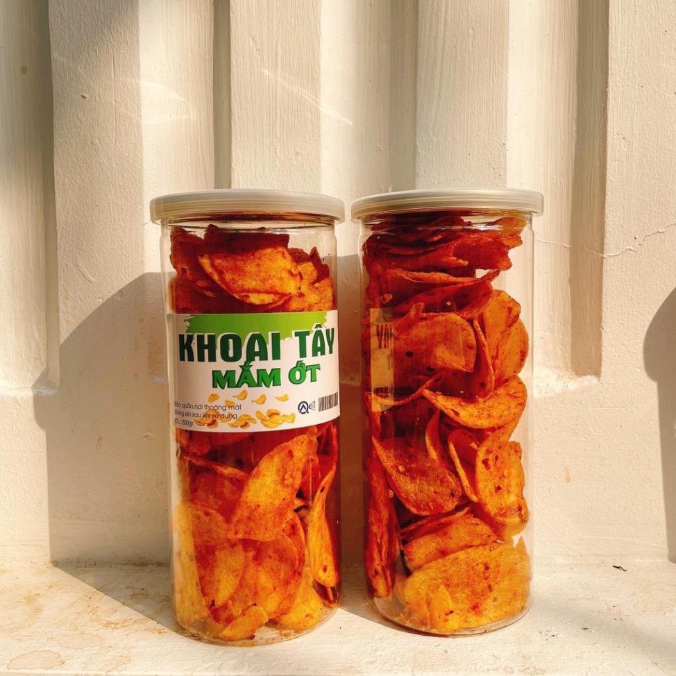 Khoai tây vị mắm ớt đủ 4 vị  200gr