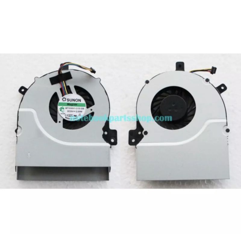 QUẠT LAPTOP ASUS K55D CPU AMD (3 PIN) dùng cho K55D X55D X750JA X750JB//H3