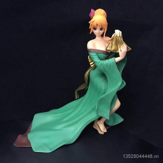 Mô hình nhân vật NAMI và Xiaoting mặc kimono trong phim hoạt hình One Piece