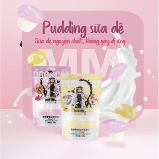 PUDDING VIÊN SỮA DÊ CHÓ MÈO MISTER DONUT