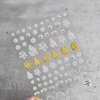 Sticker 5D nổi dán móng tay