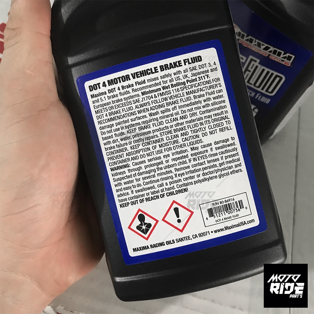 MAXIMA DẦU THẮNG BRAKE FLUID DOT4