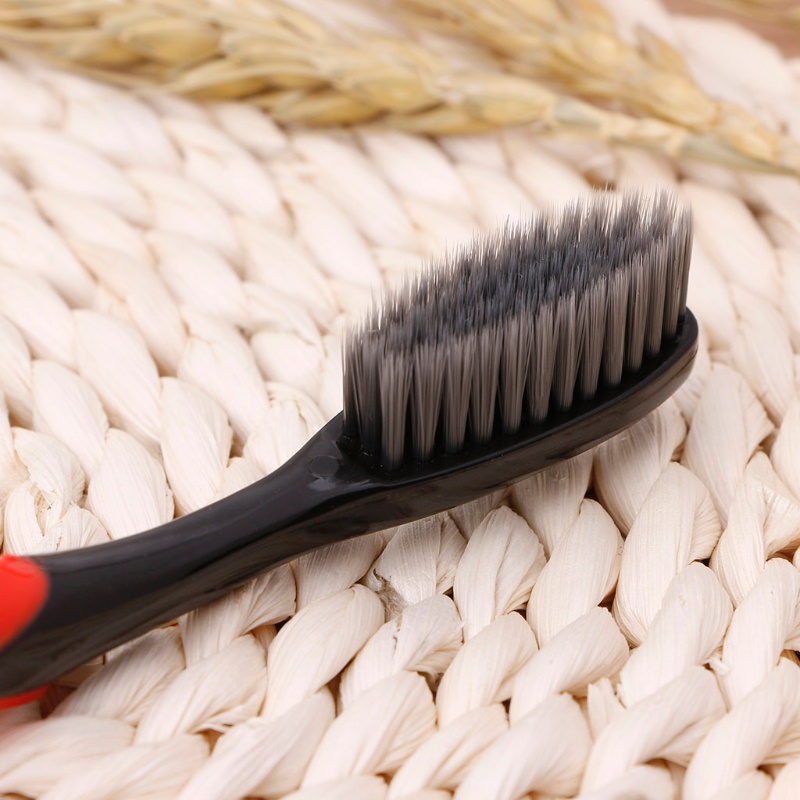 [Hàng mới về] Bàn chải đánh răng Xixi than tre lông mềm tiện lợi cho du lịch