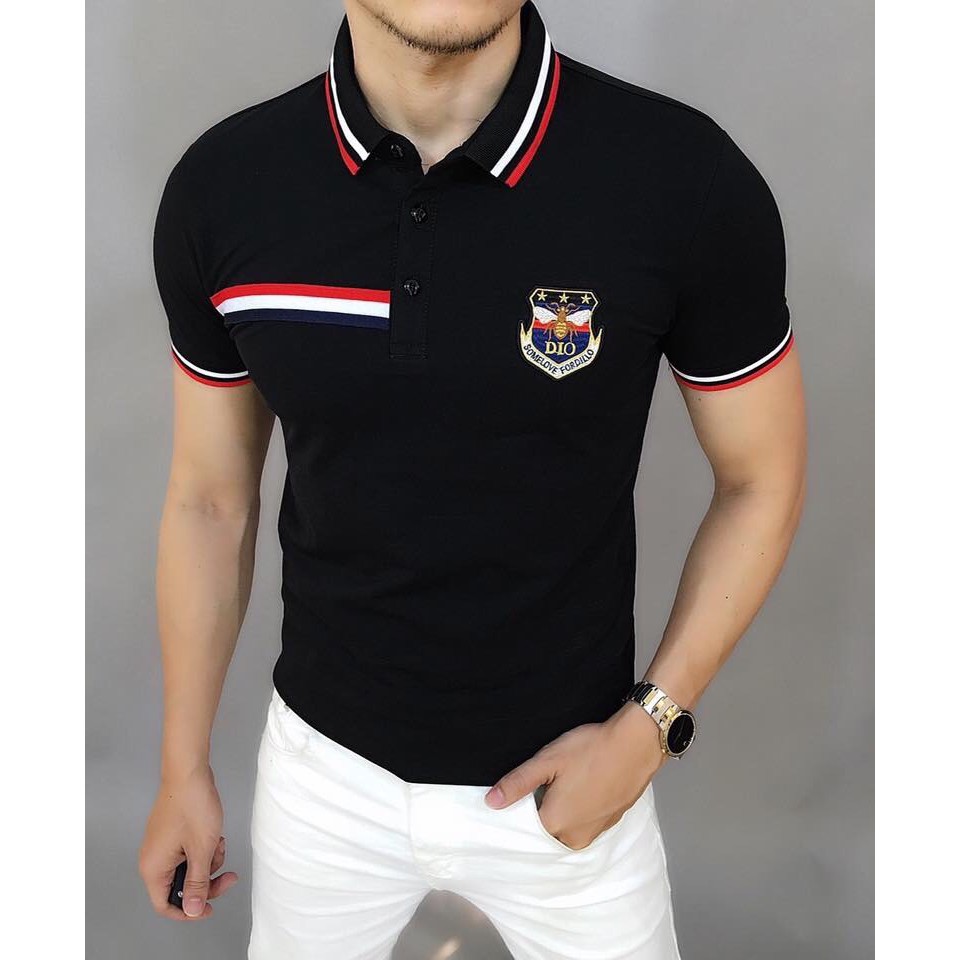 Áo Thun Nam Có Cổ Nhiều Mẫu Chất Đẹp Vải Cotton Cao Cấp VNXK