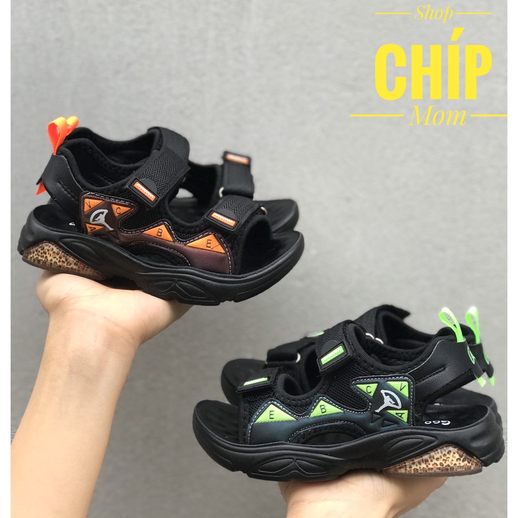 sandal bé trai dép quai hậu cho bé khâu đế nội địa bền đẹp quai dán họa tiết siêu đẹp kiểu dáng thể thao năng động SL626