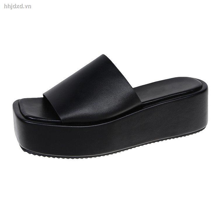 ↂ✵◙Dép Lê Đế Xốp Dày Mẫu 2021 Thời Trang Mùa Hè Hàn Quốc Mới Cho Nữ