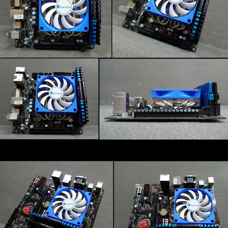 Quạt tản nhiệt đèn LED RGB CPU DC 12V PWM 4-Pin cho máy tính | BigBuy360 - bigbuy360.vn