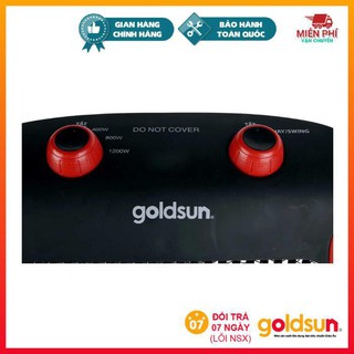 Sưởi halogen 3 bóng Goldsun GHLH-2002