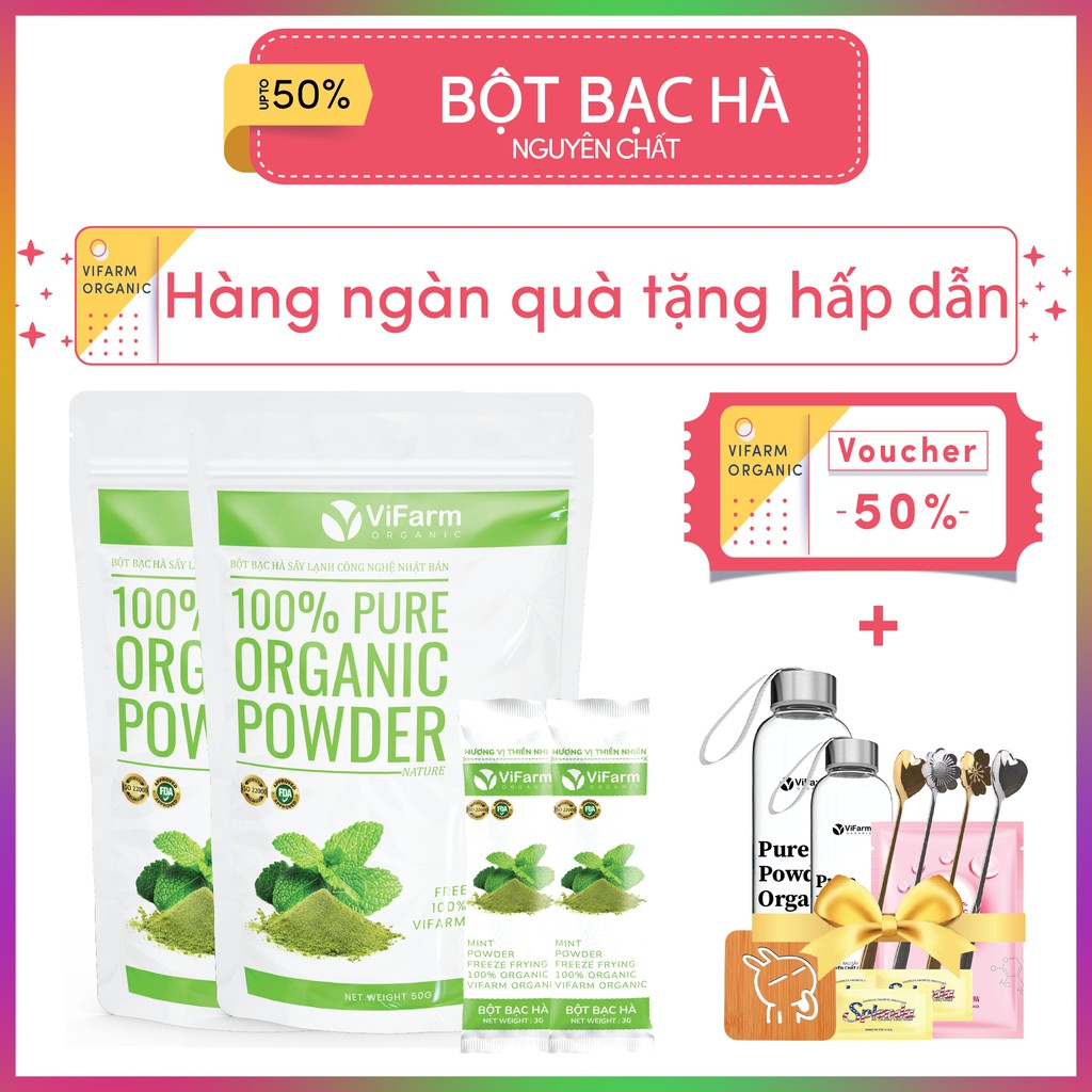 Bột Bạc Hà Nguyên Chất 100%