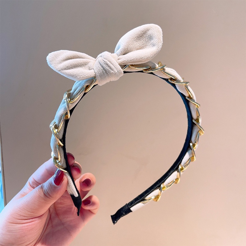 Flgo Băng Đô Thắt Nút Bằng Nhung Thắt Nơ Cổ Điển Thanh Lịch Làm Đạo Cụ Chụp Ảnh Tiệc Tùng Sân Kh