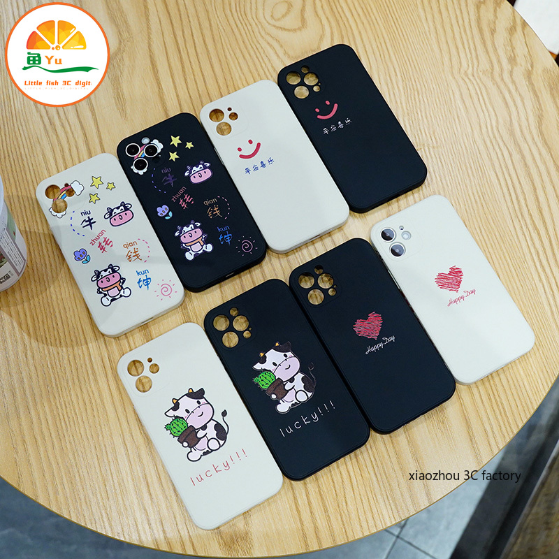 Ốp Lưng Mềm In Hình Trái Tim Đơn Giản Cho Iphone 12 Pro Max 11 Pro Max I7 Xsmax Xr Se2020 Xs 7plus 8plus 6plus | BigBuy360 - bigbuy360.vn