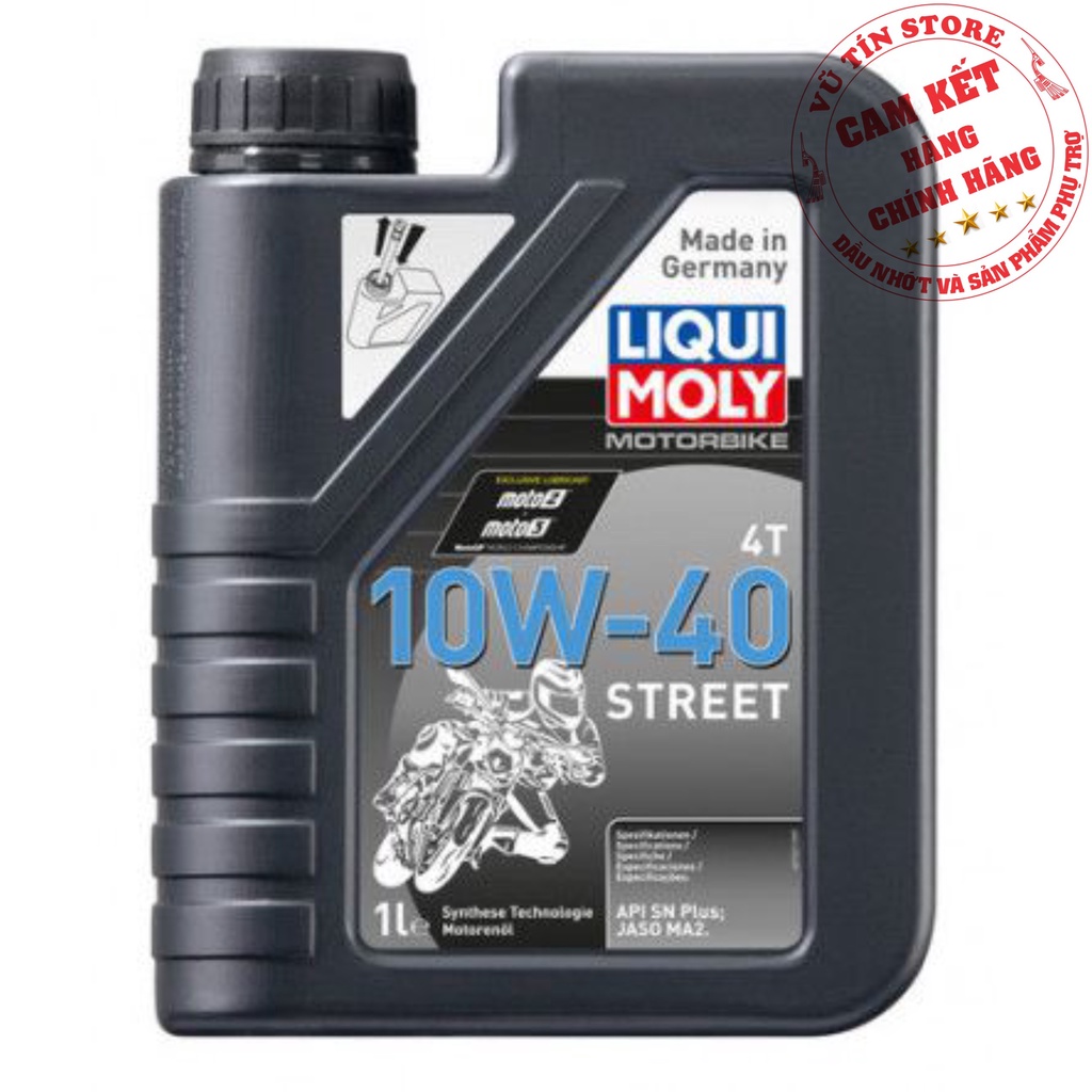 Dầu nhớt động cơ Liqui Moly 4T 10W-40 Street