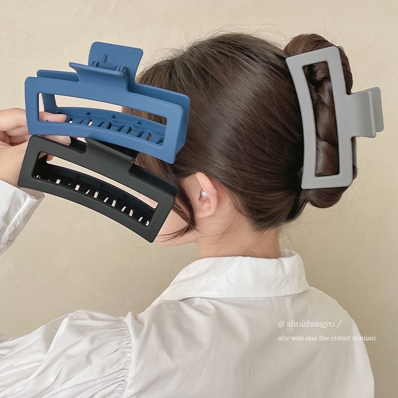 Set 2 Kẹp Tóc Acrylic Thời Trang Hàn Quốc