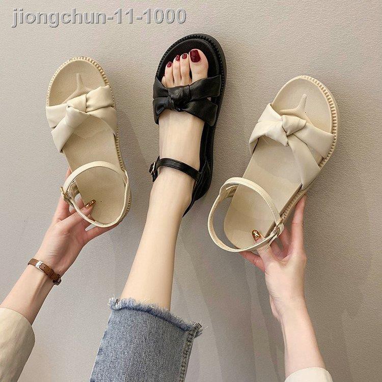 ❏⊕✇Xăng đan Nữ Mũi Tròn Đế Bệt Thời Trang | BigBuy360 - bigbuy360.vn